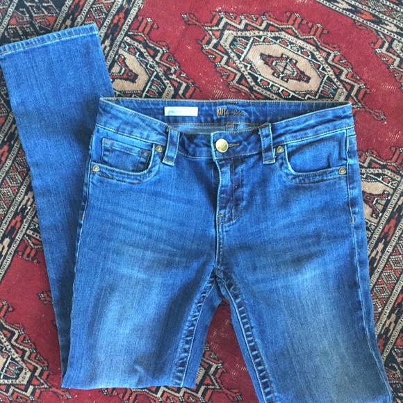 Kut from the Kloth Denim - Straight leg blue jeans